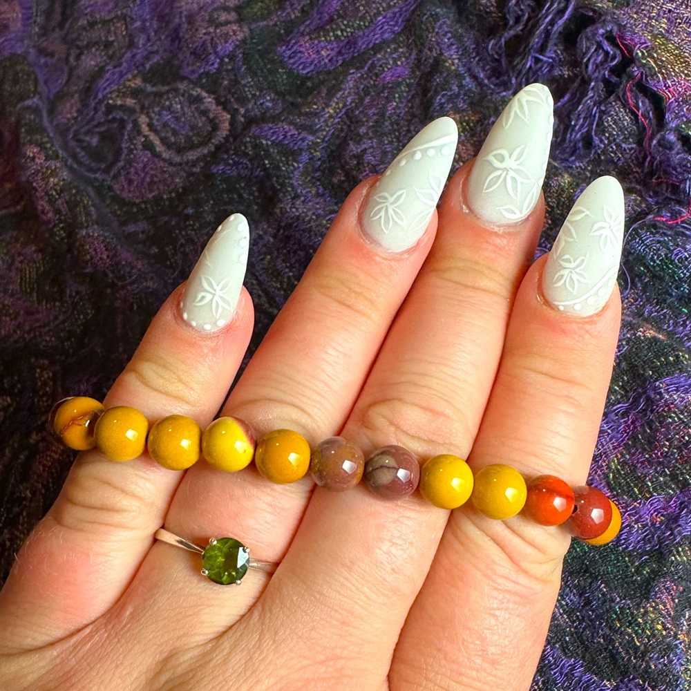 Ocean jasper bracelet